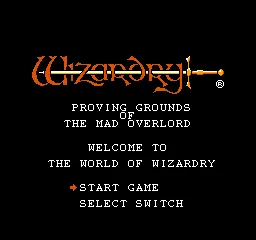 Title Screen